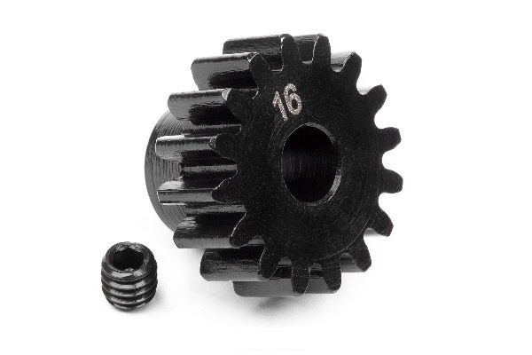 Pinion Gear 16 Tooth (1M/5Mm Shaft) in the group TOYS, KIDS & BABY PRODUCTS / Radio controlled / Spare parts & Extra accessories / HPI / Standard Parts & Tuning / Pinions at TP E-commerce Nordic AB (A01580)