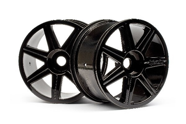 7 Spoke Black Chrome Trophy Truggy Wheel in the group TOYS, KIDS & BABY PRODUCTS / Radio controlled / Spare parts & Extra accessories / HPI / Rims / Offroad at TP E-commerce Nordic AB (A01684)