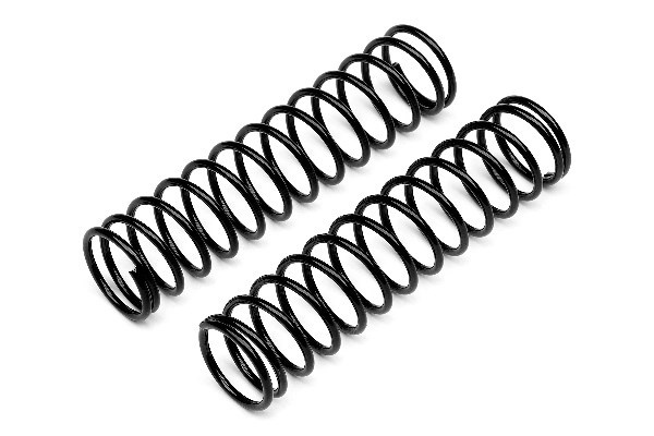 Black Shock Spring (2Pcs) in the group TOYS, KIDS & BABY PRODUCTS / Radio controlled / Spare parts & Extra accessories / HPI / Spare parts & Tuning / Suspension at TP E-commerce Nordic AB (A01708)