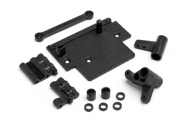 Bullet Flux Esc Plate And Steering Bellcrank in the group TOYS, KIDS & BABY PRODUCTS / Radio controlled / Spare parts & Extra accessories / HPI / Spare parts & Tuning / Chassis parts at TP E-commerce Nordic AB (A01913)