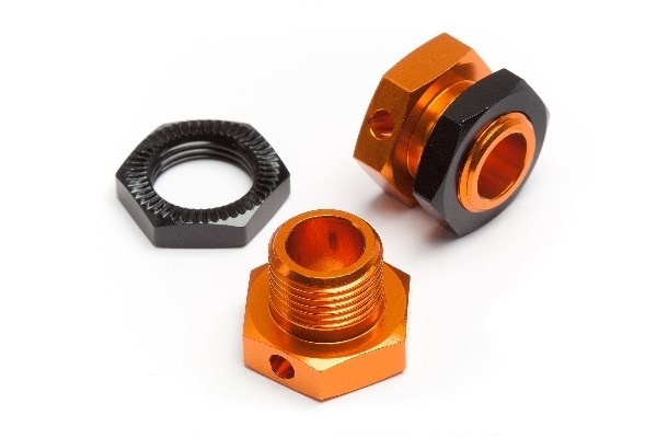5Mm Hex Wheel Adapters Trophy Buggy (Orange/Black) in the group TOYS, KIDS & BABY PRODUCTS / Radio controlled / Spare parts & Extra accessories / HPI / Spare parts & Tuning / Drivelines at TP E-commerce Nordic AB (A01953)