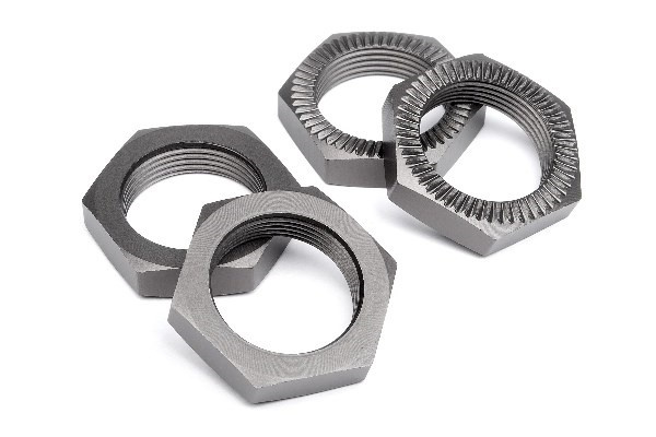 Wheel Nut 24Mm (Gunmetal/4Pcs) in the group TOYS, KIDS & BABY PRODUCTS / Radio controlled / Spare parts & Extra accessories / HPI / Spare parts & Tuning / Drivelines at TP E-commerce Nordic AB (A02001)