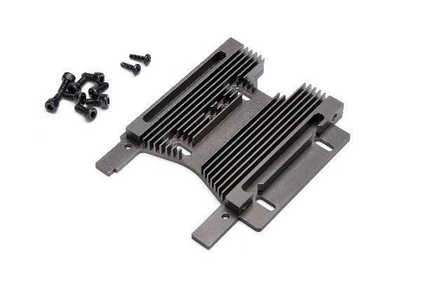 Hd Heatsink Motor Plate 10Mm (7075S/Gray) in the group TOYS, KIDS & BABY PRODUCTS / Radio controlled / Spare parts & Extra accessories / HPI / Spare parts & Tuning / Chassis parts at TP E-commerce Nordic AB (A02004)