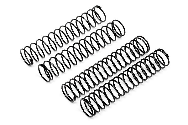 Shock Spring Set (Front/Rear/Black/4Pcs) in the group TOYS, KIDS & BABY PRODUCTS / Radio controlled / Spare parts & Extra accessories / HPI / Spare parts & Tuning / Suspension at TP E-commerce Nordic AB (A02011)