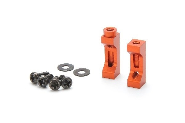 Aluminium Servo Mount Set (Orange) in the group TOYS, KIDS & BABY PRODUCTS / Radio controlled / Spare parts & Extra accessories / HPI / Spare parts & Tuning / Shock absorbers at TP E-commerce Nordic AB (A02036)