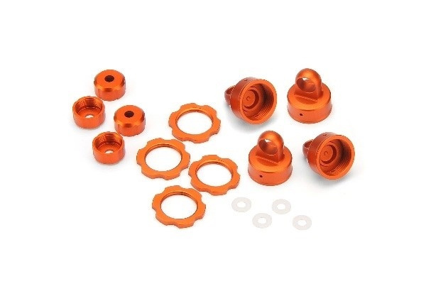 Shock Color Parts Set (Orange) in the group TOYS, KIDS & BABY PRODUCTS / Radio controlled / Spare parts & Extra accessories / HPI / Spare parts & Tuning / Shock absorbers at TP E-commerce Nordic AB (A02084)