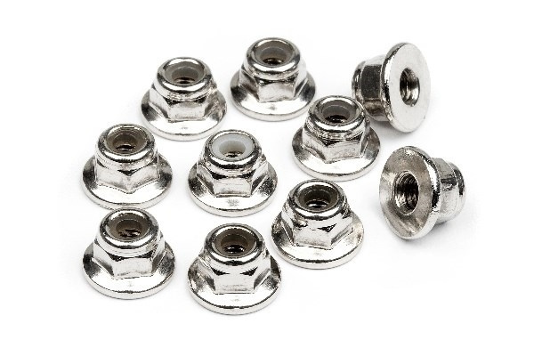 Flanged Lock Nut M3 (10Pcs) in the group TOYS, KIDS & BABY PRODUCTS / Radio controlled / Spare parts & Extra accessories / HPI / Screws / Mounts / Nuts at TP E-commerce Nordic AB (A02093)
