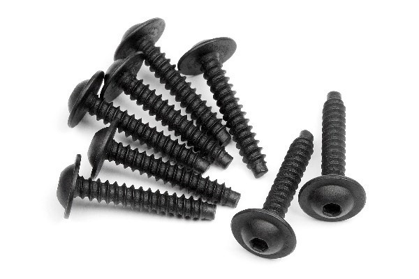 Tp Flanged Screw M3X18Mm (Hex Socket/8Pcs) in the group TOYS, KIDS & BABY PRODUCTS / Radio controlled / Spare parts & Extra accessories / HPI / Screws / Mounts / Screws at TP E-commerce Nordic AB (A02095)