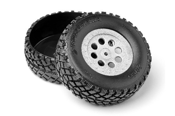 Plastic Truck Bed Tires (2Pcs) in the group TOYS, KIDS & BABY PRODUCTS / Radio controlled / Spare parts & Extra accessories / HPI / Spare parts & Tuning / Chassis parts at TP E-commerce Nordic AB (A02106)