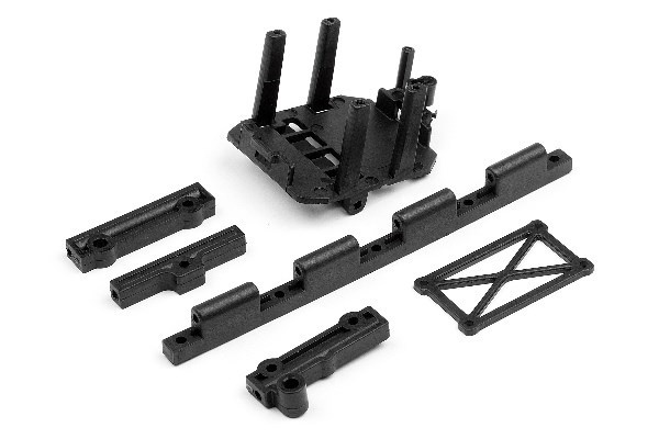 Bulkhead/Esc Mount Set in the group TOYS, KIDS & BABY PRODUCTS / Radio controlled / Spare parts & Extra accessories / HPI / Spare parts & Tuning / Chassis parts at TP E-commerce Nordic AB (A02164)