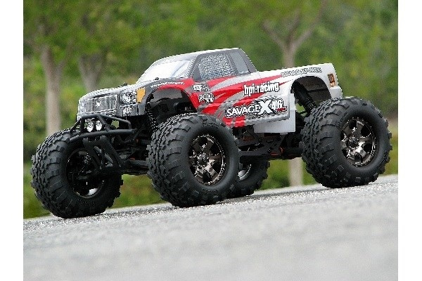 Gt-3 Truck Body Savage in the group TOYS, KIDS & BABY PRODUCTS / Radio controlled / Spare parts & Extra accessories / HPI / Car Bodies & Accessories / Offroad body (Transparent) at TP E-commerce Nordic AB (A02187)