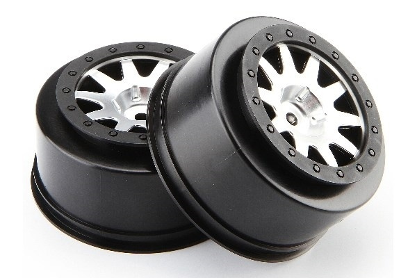 Mk.10 V2 Wheel Matt Chrome (4.5Mm Offset/2Pcs) in the group TOYS, KIDS & BABY PRODUCTS / Radio controlled / Spare parts & Extra accessories / HPI / Rims / Offroad at TP E-commerce Nordic AB (A02221)