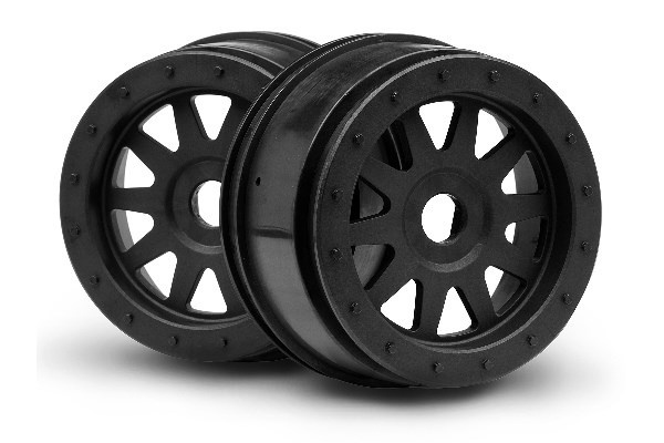 Tr-10 Glue-Lock Wheel Black (120X60Mm/2Pcs) in the group TOYS, KIDS & BABY PRODUCTS / Radio controlled / Spare parts & Extra accessories / HPI / Rims / Offroad at TP E-commerce Nordic AB (A02277)