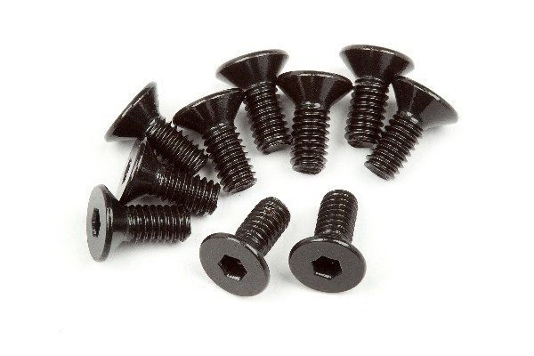 Flat Head Screw M2.5X6Mm (Hex Socket/10Pcs) in the group TOYS, KIDS & BABY PRODUCTS / Radio controlled / Spare parts & Extra accessories / HPI / Screws / Mounts / Screws at TP E-commerce Nordic AB (A02296)