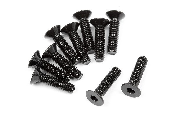 Flat Head Screw M2.5X10Mm (Hex Socket/10Pcs) in the group TOYS, KIDS & BABY PRODUCTS / Radio controlled / Spare parts & Extra accessories / HPI / Screws / Mounts / Screws at TP E-commerce Nordic AB (A02297)