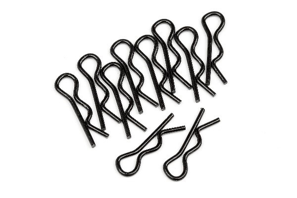 Body Clip (10Pcs) in the group TOYS, KIDS & BABY PRODUCTS / Radio controlled / Spare parts & Extra accessories / HPI / Screws / Mounts / Body Clips at TP E-commerce Nordic AB (A02364)