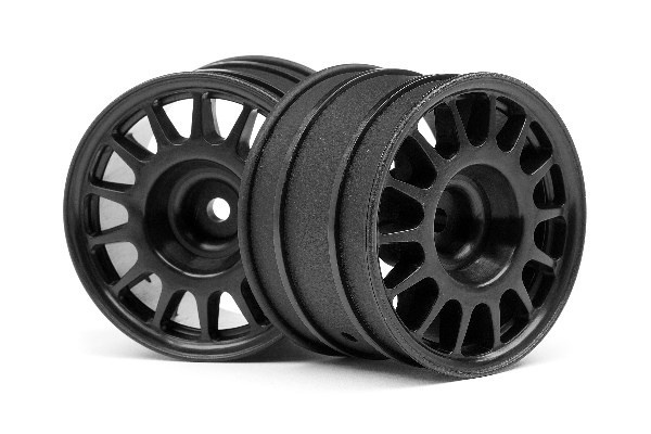 Wr8 Rally Off-Road Wheel Black (48X33Mm/2Pcs) in the group TOYS, KIDS & BABY PRODUCTS / Radio controlled / Spare parts & Extra accessories / HPI / Rims / Offroad at TP E-commerce Nordic AB (A02379)