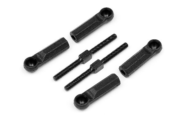 Steel Steering Turnbuckle Set in the group TOYS, KIDS & BABY PRODUCTS / Radio controlled / Spare parts & Extra accessories / HPI / Spare parts & Tuning / Shock absorbers at TP E-commerce Nordic AB (A02391)