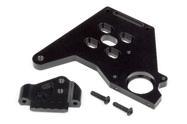 Motor Mount Set (Black) in the group TOYS, KIDS & BABY PRODUCTS / Radio controlled / Spare parts & Extra accessories / HPI / Spare parts & Tuning / Chassis parts at TP E-commerce Nordic AB (A02417)