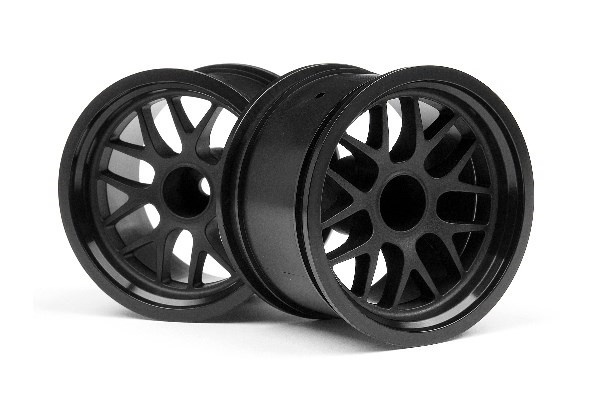 BBS Spoke Wheel 48X34mm Black (14mm Offset/2pcs) in the group TOYS, KIDS & BABY PRODUCTS / Radio controlled / Spare parts & Extra accessories / HPI / Rims / Onroad at TP E-commerce Nordic AB (A02441)