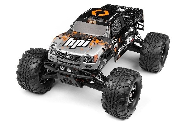 Nitro Gt-3 Truck Painted Body (Silver/Black) in the group TOYS, KIDS & BABY PRODUCTS / Radio controlled / Spare parts & Extra accessories / HPI / Car Bodies & Accessories / Painted bodies at TP E-commerce Nordic AB (A02466)