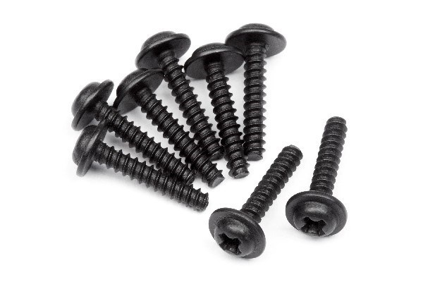 Tp. Flanged Screw M3X15Mm (8Pcs) in the group TOYS, KIDS & BABY PRODUCTS / Radio controlled / Spare parts & Extra accessories / HPI / Screws / Mounts / Screws at TP E-commerce Nordic AB (A02503)