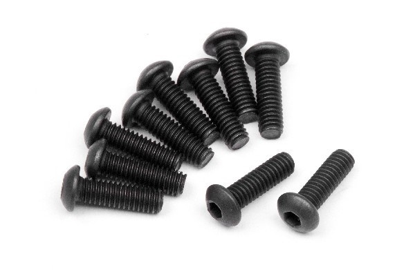 Button Head Screw M2.5X8Mm (Hex Socket/10Pcs) in the group TOYS, KIDS & BABY PRODUCTS / Radio controlled / Spare parts & Extra accessories / HPI / Screws / Mounts / Screws at TP E-commerce Nordic AB (A02539)