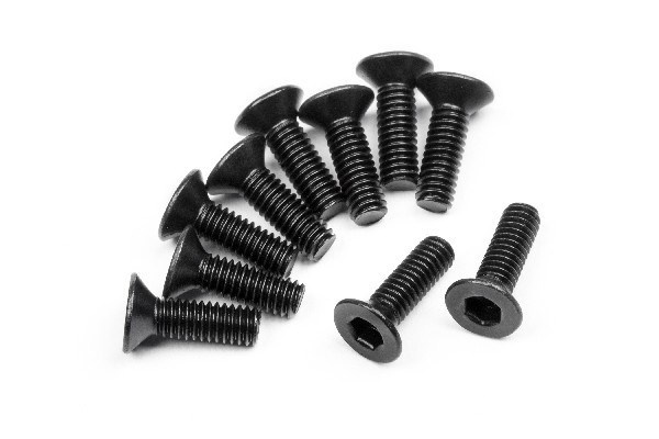 Flat Head Screw M2.5X8Mm (Hex Socket/10Pcs) in the group TOYS, KIDS & BABY PRODUCTS / Radio controlled / Spare parts & Extra accessories / HPI / Screws / Mounts / Screws at TP E-commerce Nordic AB (A02589)