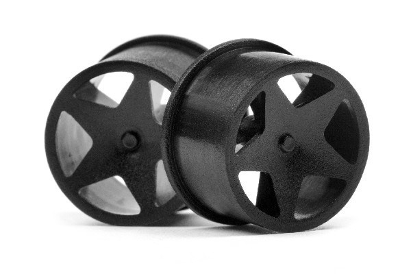 Q32 Super Star Wheel Set F/R (Blk/18X10/18X14/4Pcs in the group TOYS, KIDS & BABY PRODUCTS / Radio controlled / Spare parts & Extra accessories / HPI / Spare parts & Tuning / Drivelines at TP E-commerce Nordic AB (A02593)