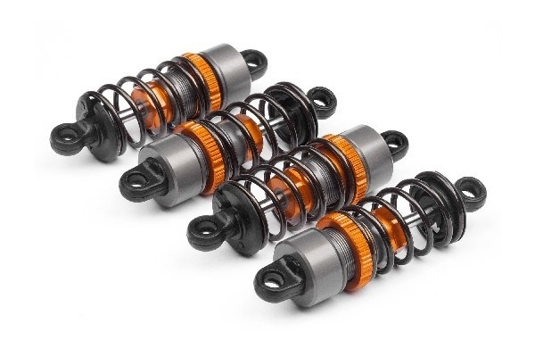 Aluminum Shock Set (4Pcs) in the group TOYS, KIDS & BABY PRODUCTS / Radio controlled / Spare parts & Extra accessories / HPI / Spare parts & Tuning / Shock absorbers at TP E-commerce Nordic AB (A02613)