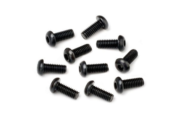 Button Head Screw M2.5X6Mm (Hex Socket/10Pcs) in the group TOYS, KIDS & BABY PRODUCTS / Radio controlled / Spare parts & Extra accessories / HPI / Screws / Mounts / Screws at TP E-commerce Nordic AB (A02627)