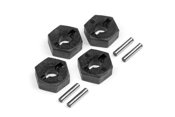 12Mm Wheel Hex Hub Set (4Pcs) in the group TOYS, KIDS & BABY PRODUCTS / Radio controlled / Spare parts & Extra accessories / HPI / Spare parts & Tuning / Drivelines at TP E-commerce Nordic AB (A02651)