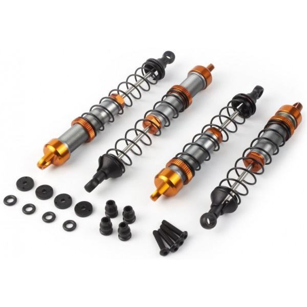 Aluminum Shock Set (4Pcs) in the group TOYS, KIDS & BABY PRODUCTS / Radio controlled / Spare parts & Extra accessories / HPI / Spare parts & Tuning / Shock absorbers at TP E-commerce Nordic AB (A02676)