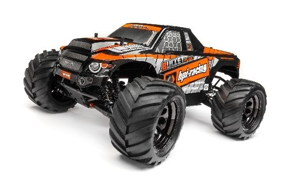 Trimmed And Painted Bullet Flux Mt Body (Black) in the group TOYS, KIDS & BABY PRODUCTS / Radio controlled / Spare parts & Extra accessories / HPI / Car Bodies & Accessories / Painted bodies at TP E-commerce Nordic AB (A02681)
