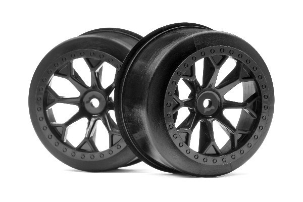8-Shot Sc Wheel (Black/2Pcs) in the group TOYS, KIDS & BABY PRODUCTS / Radio controlled / Spare parts & Extra accessories / HPI / Rims / Offroad at TP E-commerce Nordic AB (A02719)