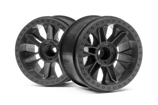 6-Shot St Wheel (Black/2Pcs) in the group TOYS, KIDS & BABY PRODUCTS / Radio controlled / Spare parts & Extra accessories / HPI / Rims / Offroad at TP E-commerce Nordic AB (A02726)