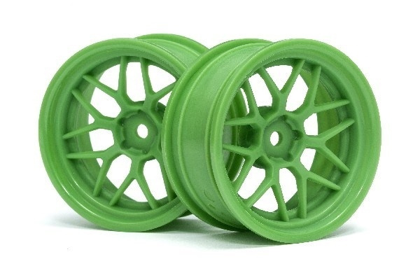 Tech 7 Wheel Green 52X26X+6Mm Offset (2Pcs) in the group TOYS, KIDS & BABY PRODUCTS / Radio controlled / Spare parts & Extra accessories / HPI / Rims / Onroad at TP E-commerce Nordic AB (A02729)