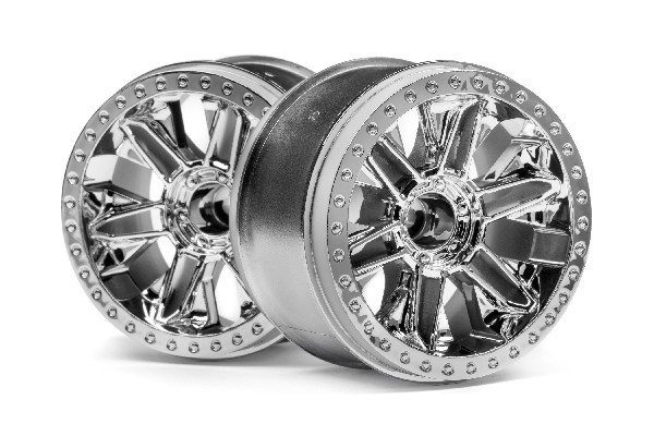 6-Shot St Wheel (Chrome/2Pcs) in the group TOYS, KIDS & BABY PRODUCTS / Radio controlled / Spare parts & Extra accessories / HPI / Rims / Offroad at TP E-commerce Nordic AB (A02746)
