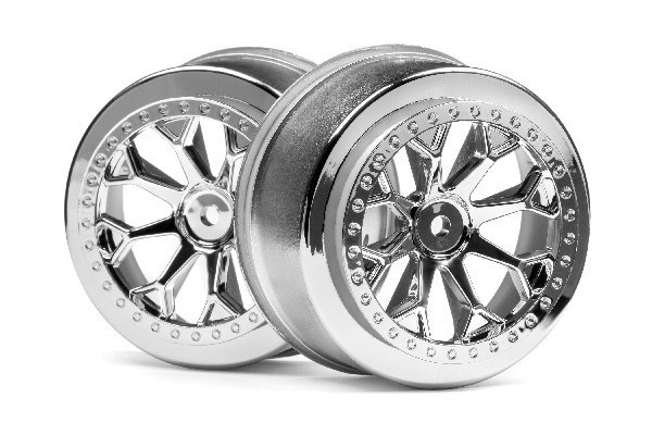 8-Shot Sc Wheel (Chrome/2Pcs) in the group TOYS, KIDS & BABY PRODUCTS / Radio controlled / Spare parts & Extra accessories / HPI / Rims / Offroad at TP E-commerce Nordic AB (A02748)