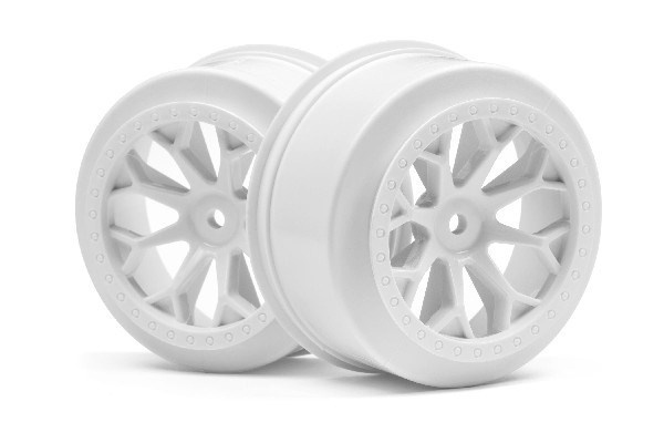 8-Shot Sc Wheel (White/2Pcs) in the group TOYS, KIDS & BABY PRODUCTS / Radio controlled / Spare parts & Extra accessories / HPI / Rims / Offroad at TP E-commerce Nordic AB (A02749)