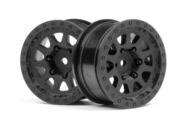 Cr-10 Wheel 1.9 (Black/2Pcs) in the group TOYS, KIDS & BABY PRODUCTS / Radio controlled / Spare parts & Extra accessories / HPI / Rims / Offroad at TP E-commerce Nordic AB (A02751)