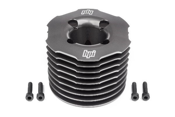 Aluminum Heatsink Head (Gunmetal/F5.9) in the group TOYS, KIDS & BABY PRODUCTS / Radio controlled / Spare parts & Extra accessories / HPI / Motors / Nitro engine spare parts at TP E-commerce Nordic AB (A02822)