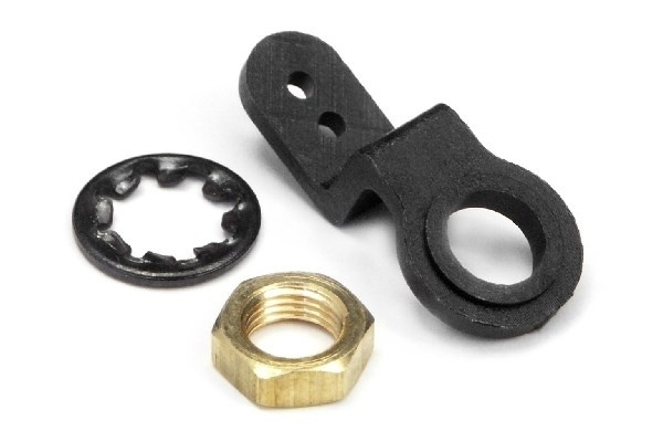 Throttle Arm And Nut Set in the group TOYS, KIDS & BABY PRODUCTS / Radio controlled / Spare parts & Extra accessories / HPI / Motors / Nitro engine spare parts at TP E-commerce Nordic AB (A02913)