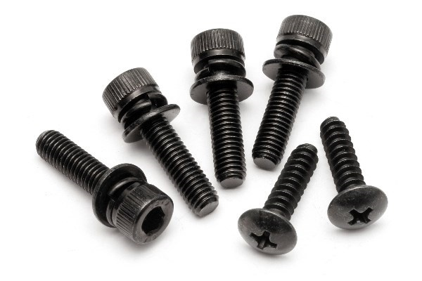 Flywheel Cover Screw Set in the group TOYS, KIDS & BABY PRODUCTS / Radio controlled / Spare parts & Extra accessories / HPI / Motors / Gasoline engines spare parts at TP E-commerce Nordic AB (A02952)