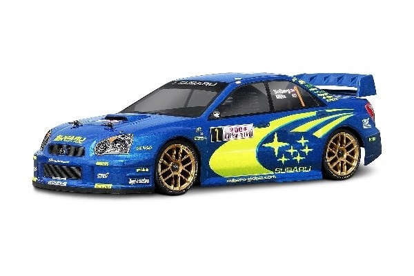 Subaru Impreza Wrc 2004 Monte C Body 190Mm/Wb255Mm in the group TOYS, KIDS & BABY PRODUCTS / Radio controlled / Spare parts & Extra accessories / HPI / Car Bodies & Accessories / Onroad body (Transparent) at TP E-commerce Nordic AB (A02998)
