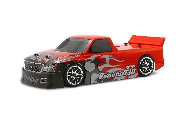 Venom T-10 Body (200Mm/Wb255Mm) in the group TOYS, KIDS & BABY PRODUCTS / Radio controlled / Spare parts & Extra accessories / HPI / Car Bodies & Accessories / Onroad body (Transparent) at TP E-commerce Nordic AB (A03002)