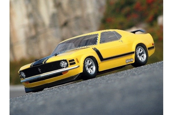 1970 Ford Mustang Boss 302 Body (200Mm) in the group TOYS, KIDS & BABY PRODUCTS / Radio controlled / Spare parts & Extra accessories / HPI / Car Bodies & Accessories / Onroad body (Transparent) at TP E-commerce Nordic AB (A03022)