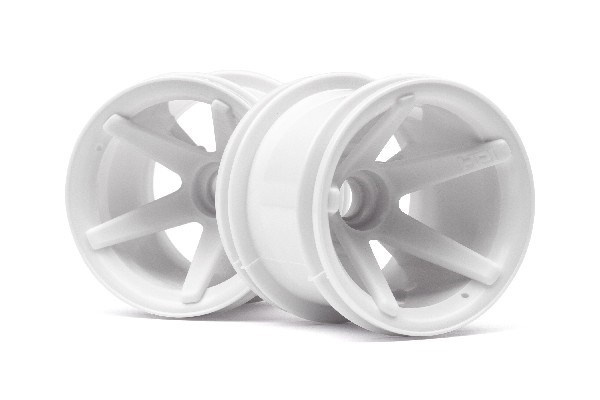Super Star Mt Wheels Front (White/2.2In/2Pcs) in the group TOYS, KIDS & BABY PRODUCTS / Radio controlled / Spare parts & Extra accessories / HPI / Rims / Offroad at TP E-commerce Nordic AB (A03024)