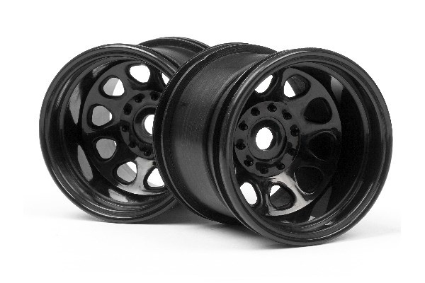 Classic King Wheel Black (2.2In/2Pcs) in the group TOYS, KIDS & BABY PRODUCTS / Radio controlled / Spare parts & Extra accessories / HPI / Rims / Offroad at TP E-commerce Nordic AB (A03033)