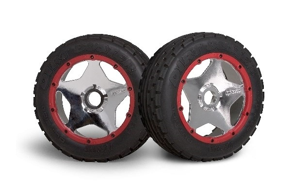Super Star Wheel Shiny Chrome (120X60Mm/2Pcs/) in the group TOYS, KIDS & BABY PRODUCTS / Radio controlled / Spare parts & Extra accessories / HPI / Rims / Offroad at TP E-commerce Nordic AB (A03054)